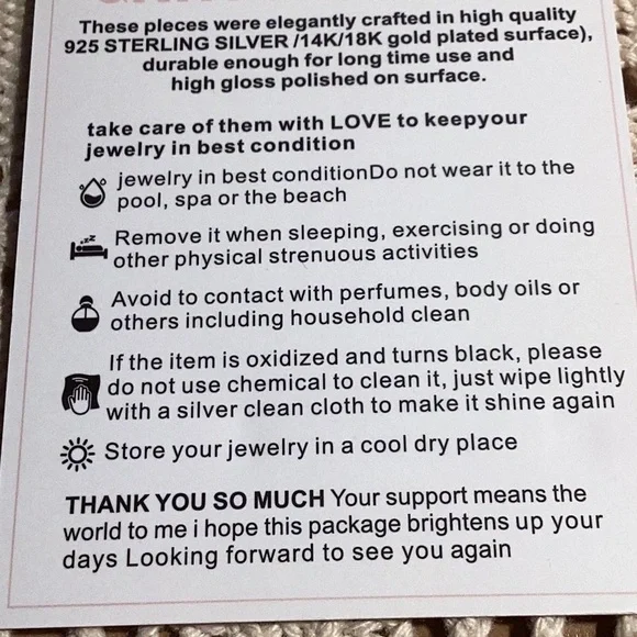 New CC Gold w/ pearls&Pink Heart Earrings (stamp) - Picture 4 of 4